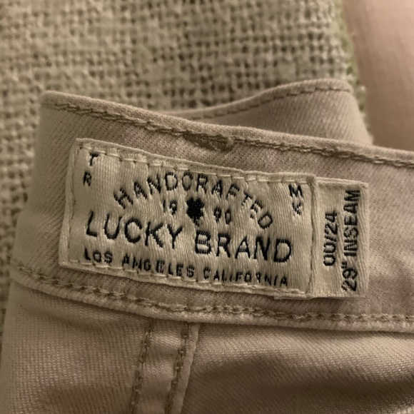 Lucky brand Brooke skinny 00/24 29”inseam offwhite - Picture 5 of 6